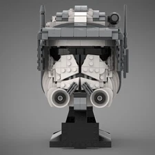 Compatible Commander Bust Series Helmet Collection from Film Building Toys