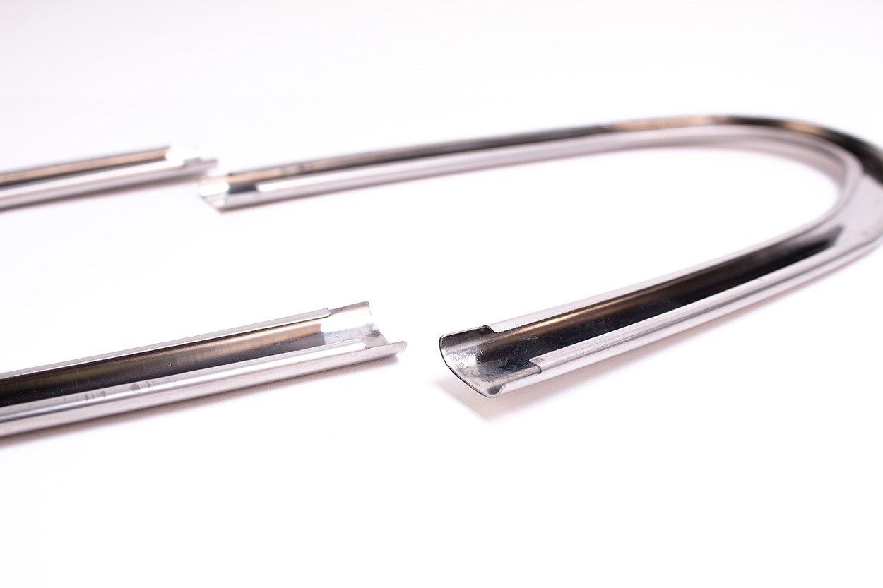 Front Hood Molding Set (2pcs) 48-50 Ford F1 F2