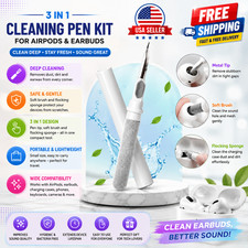 Bluetooth Earphone Cleaner Pen AirPods Case Cleaning Brush Dust Removal Tool