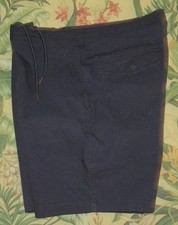 TAYLOR STITCH Navy Blue 8" Cotton Nylon Apres Shorts 36