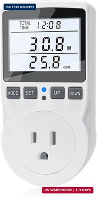 KETOTEK Watt Meter Power Meter Plug Electricity Usage Monitor, Energy Monitor wi