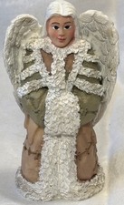 Vtg Alaskan / Native American Angel 4&rdquo; Solid /Paperweight