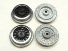 AO-1002 MEW Wheel Set for American Flyer Steam Loco, Bell Ringer, O Gauge, 4pcs