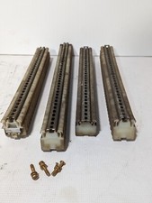 Lot of 4 DIN  Rails of Approx. 100 Allen Bradley 1492-BUL Terminal Blocks Total