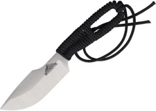 Ontario Hunt Plus Fixed Knife 4.25" Stainless Steel Blade Cord Wrapped Handle