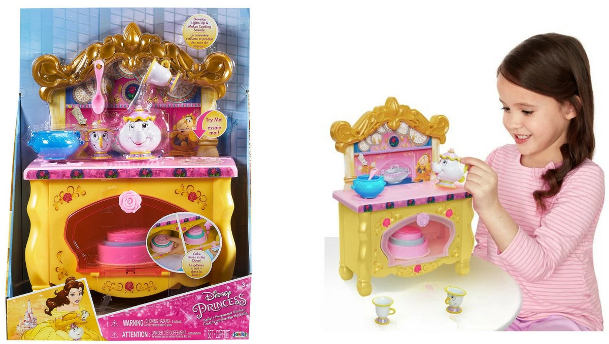 Disney Princess Magical Kitchen With Bubbling and Sizzling Sound 11 Pcs. 3  for sale online