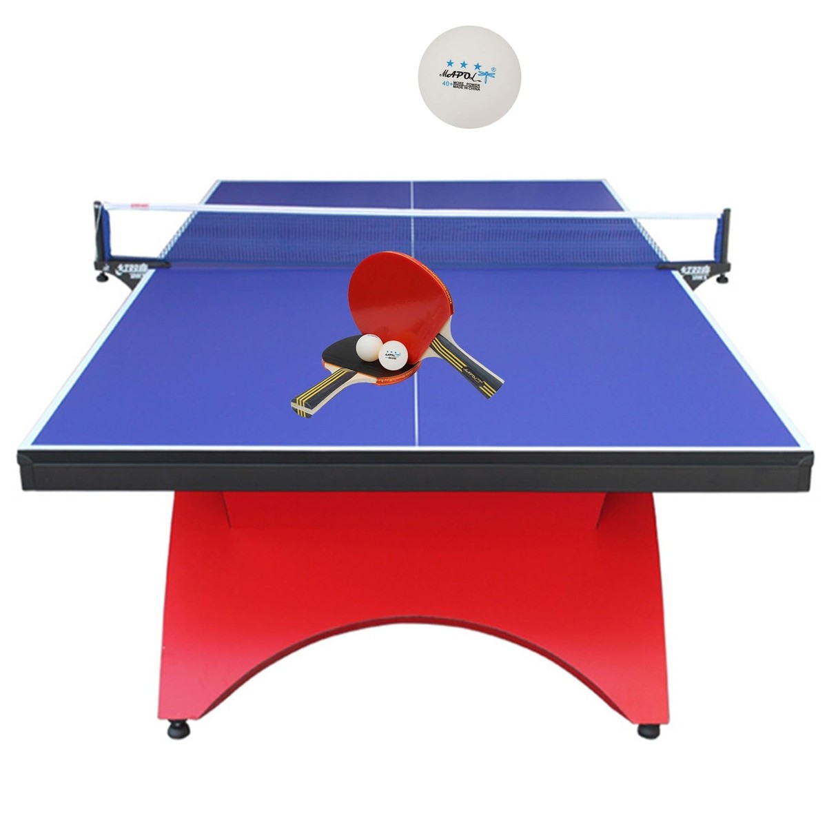 Lot De 20 Balles Ping-pong 3 étoiles – ABS 40mm, 2.7-2.8g, Couture Lisse, élasticité Régulière, Pour Entraînement, Compétition, Club