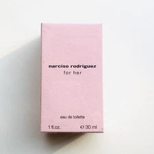 Narciso Rodriguez for Her Eau de Toilette EDT Spray 1.0oz / 30ml New & Sealed