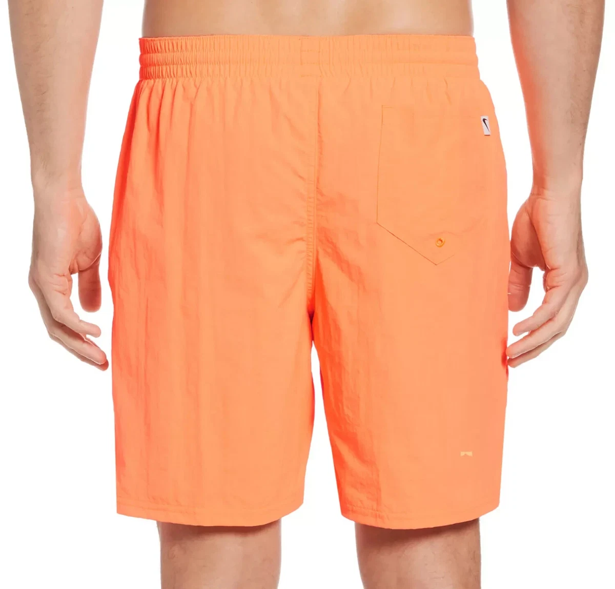 Nike Men s Essential Lap 7 Volley Swim Trunks Small Atomic Orange