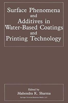 Sharma - Surface Phenomena and Additives in Water-Based Coatings and P - S555z