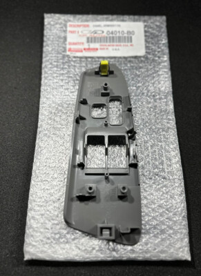 New Gray Power Window Switch Bezel Trim For 2005-2011 Toyota Tacoma 4D Cab Driver Side