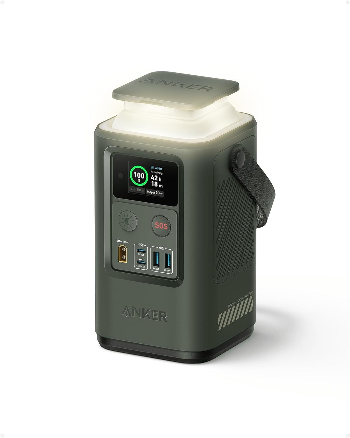 Power Bank Power Station 60,000mAh,Portable Outdoor Generator 87W for Travel-image