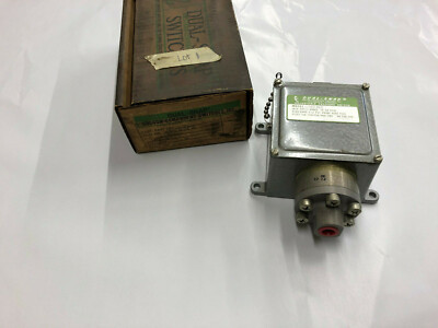 #ad Custom Components Dual Snap 604GJR2 Adjustable Pressure Switch 15 50PSI. lot#1 $58.00