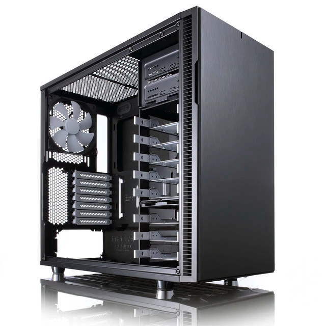 Fractal Design Define R5 No Power Supply ATX Mid Tower (Black) FD-CA-DEF-R5-BK - Image 4 of 4