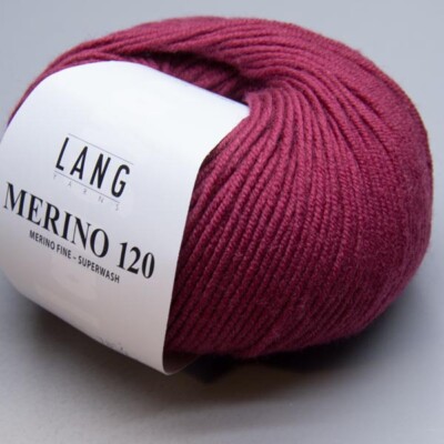 Lang Yarns Merino 120 - 280 - LL 120m / 50g - Nadelstärke 3,5 - 4