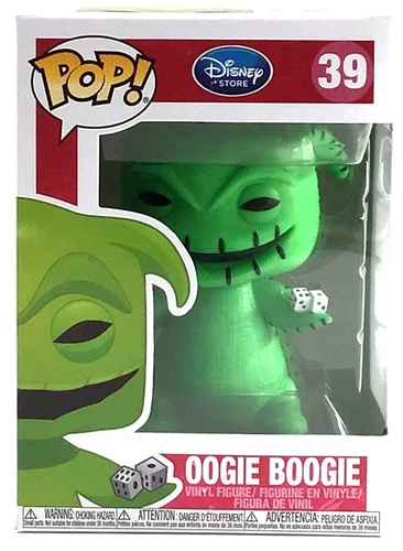 Funko Pop! Disney Store NBC Oogie Boogie #39 with POP Protector