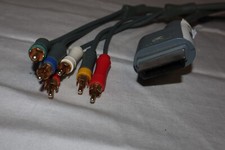 Official Microsoft Xbox 360 Audio Video AV Component HD Cable Cord  Authentic 