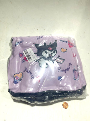 3pcs Set Kuromi Backpack Lunch Box & Pencil Case