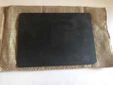 Used excellent Black Modern Slate Cheese Board 10" x 13") with original bag