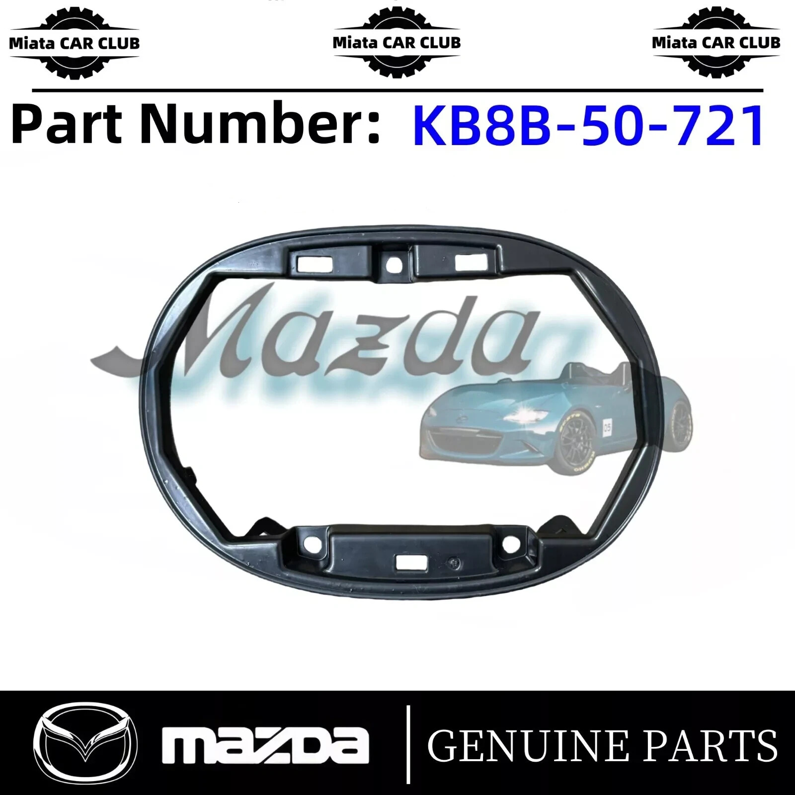 2017-2019 Mazda CX-5 OEM Genuine Grille Emblem Mount Bracket KB8B-50-721
