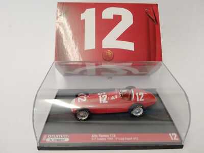Brumm Alfa Romeo 158 #12 Luigi Fagioli Gp Schweiz 1950 1/43 S055