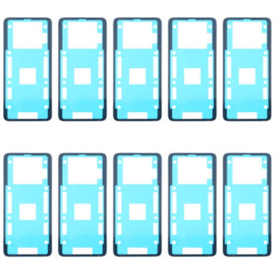 10 PCS Back Housing Cover Adhesive for Xiaomi Redmi Note 9S/9 Pro/9 Pro Max