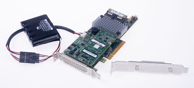 LSI Broadcom MegaRAID SAS 9266-8i MegaRAID PCIe Storage Controller Both Bracket