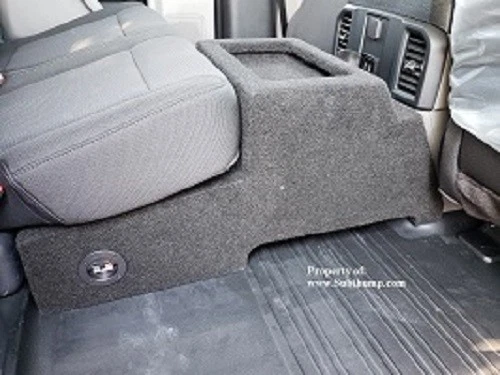 Caja de subwoofer consola grande F150 Supercrew 2015-2020 1x12" de Subthump Foto 3 de 4