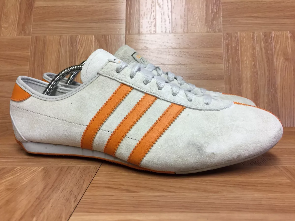 RARE🔥 Adidas Okapi Athletic Women's Racers 9 Suede Brown Orange |