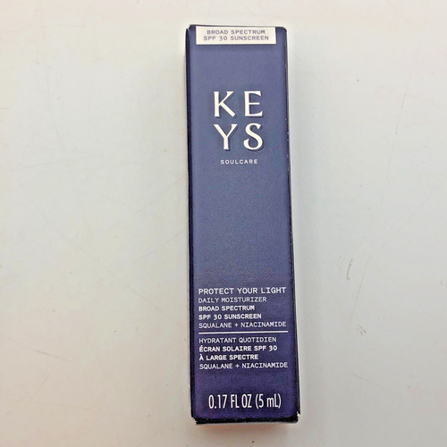 Keys Soulcare Protect Your Light Daily Moisturizer Broad Spectrum SPF 30 Travel