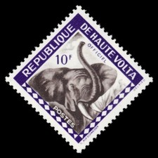 UPPER VOLTA O3 - African Elephant 