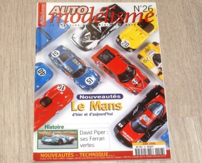 Magazine Auto Modélisme N°79 - Sujets : Venturi, Ferrari 312 T2, Panhard 24 - Occasion