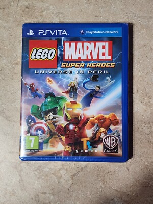 Lego Marvel Super Heroes Playstation Vita PS Vita Brand New Factory Sealed
