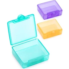 Sukuos Small Pill Box 3pcs, Cute Travel Pill Case Portable Pocket Purse