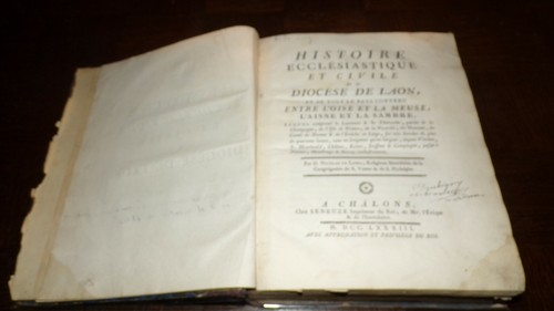 HISTOIRE ECCLÉSIASTIQUE DU DIOCÈSE DE LAON - D. Nicolas Le Long 1783 - Aisne - Picture 7 of 12