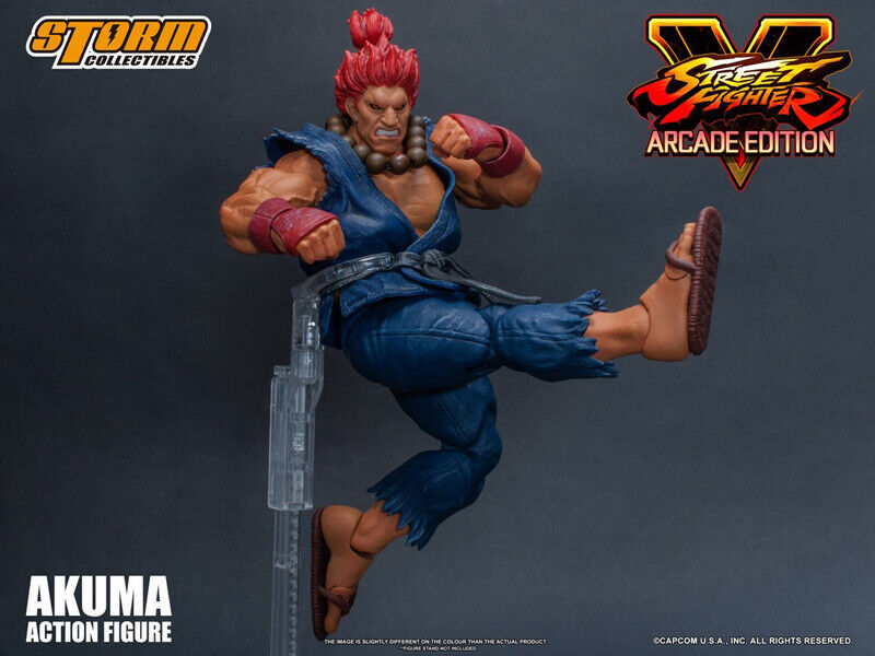 Akuma Street Fighter V 1/12 Scale Action Figure (Gouki)