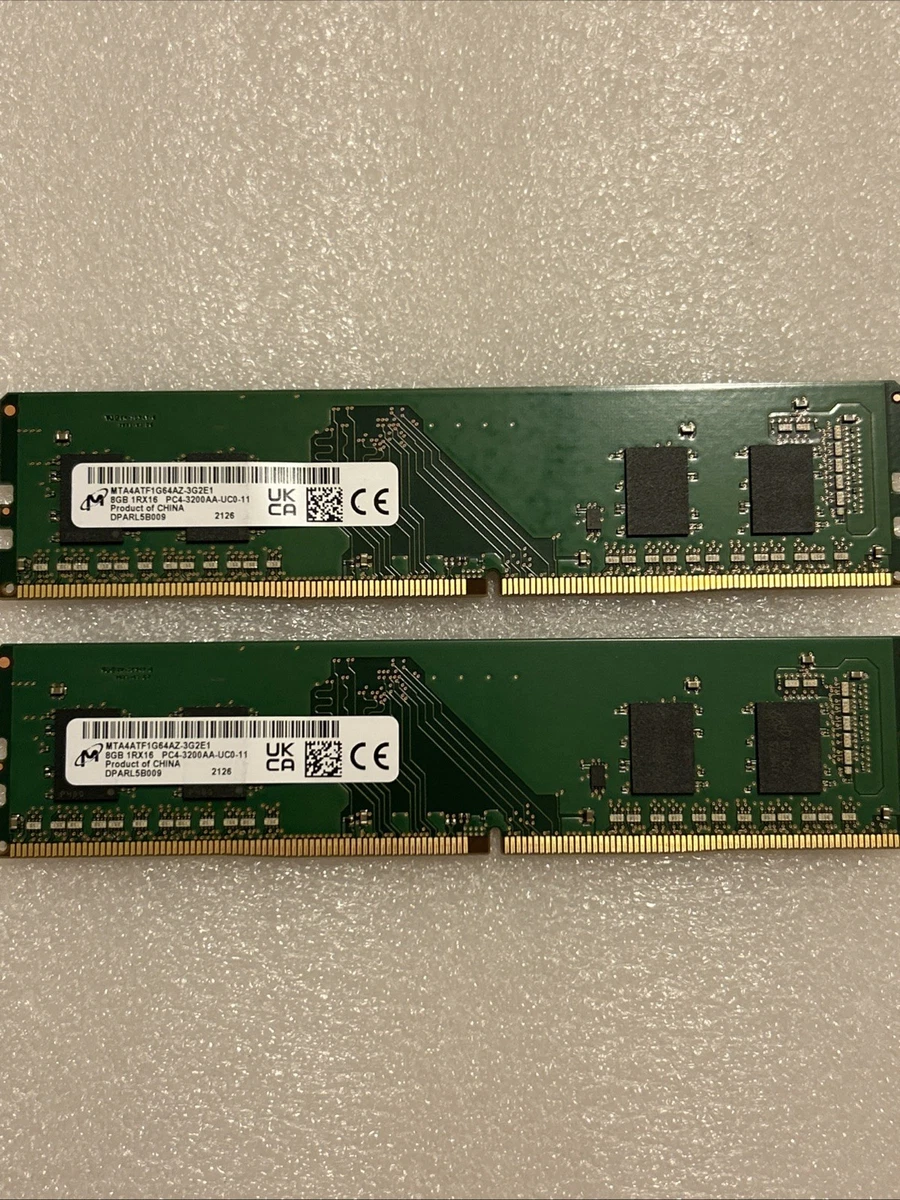 Micron DDR4 SDRAM 16 GB Total Capacity Memory (RAM) for sale | eBay