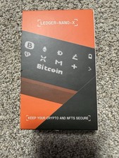 🔥Ledger Nano X Cryptocurrency Hardware Wallet Bluetooth BTC Onyx Black