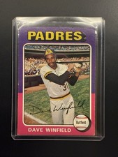 Topps 1975 Dave Winfield #61 San Diego Padres MLB Base Set Baseball Card