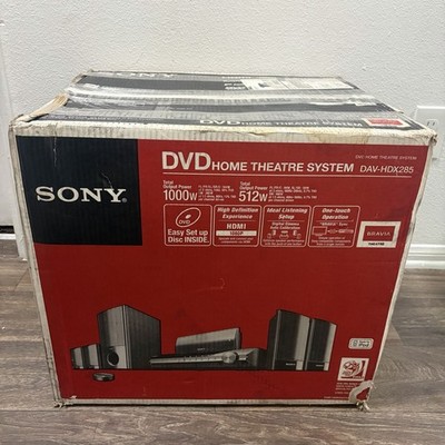 Sony DAV-HDX285 Dvd Home Threatre System Brand New Open Box 