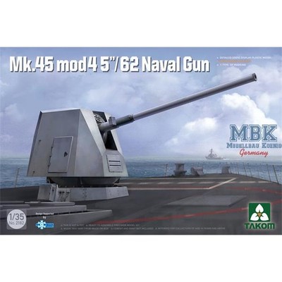 TAKOM MODEL TAK2182 Mk.45 Mod.4 5''/62 Naval Gun