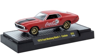 FORD Mustang Mach 1 - 1970 - Coca Cola - M2 1:64