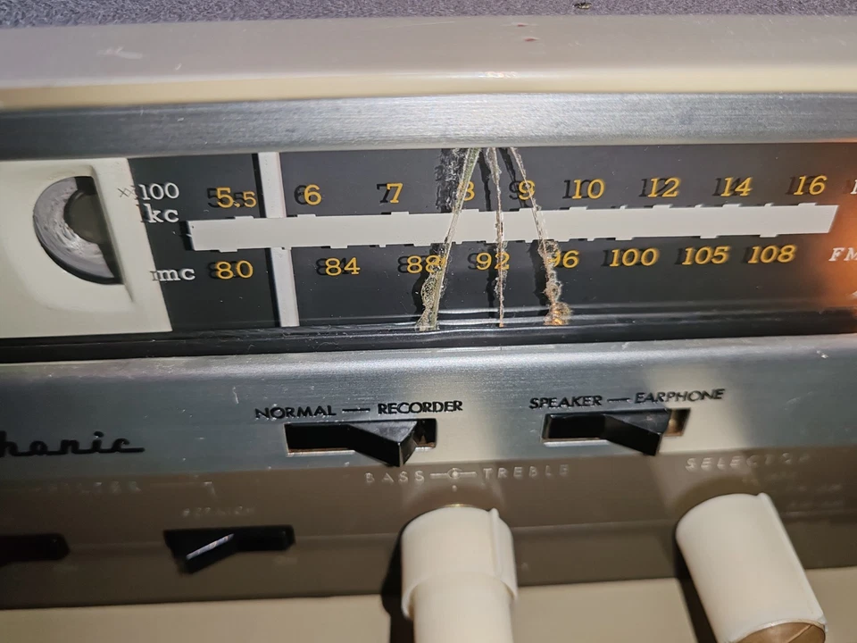 sintoamplificatore a valvole stereo d'epoca, il Pioneer SM-G204.  - Immagine 3 di 4