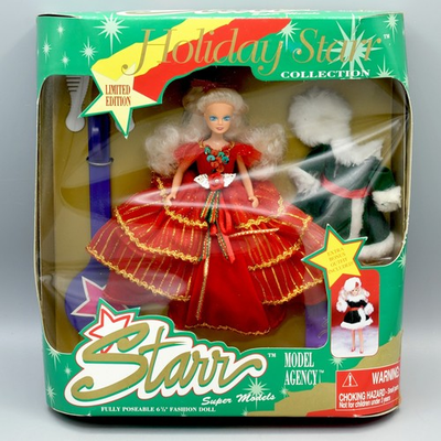 #ad Starr Model Agency Holiday Collection Doll Vintage 1990s JPI Jakks Pacific NEW $13.99