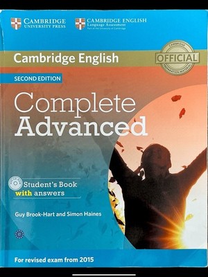 Cambridge English Complete Advanced (Second Edition) Student s Book with answers