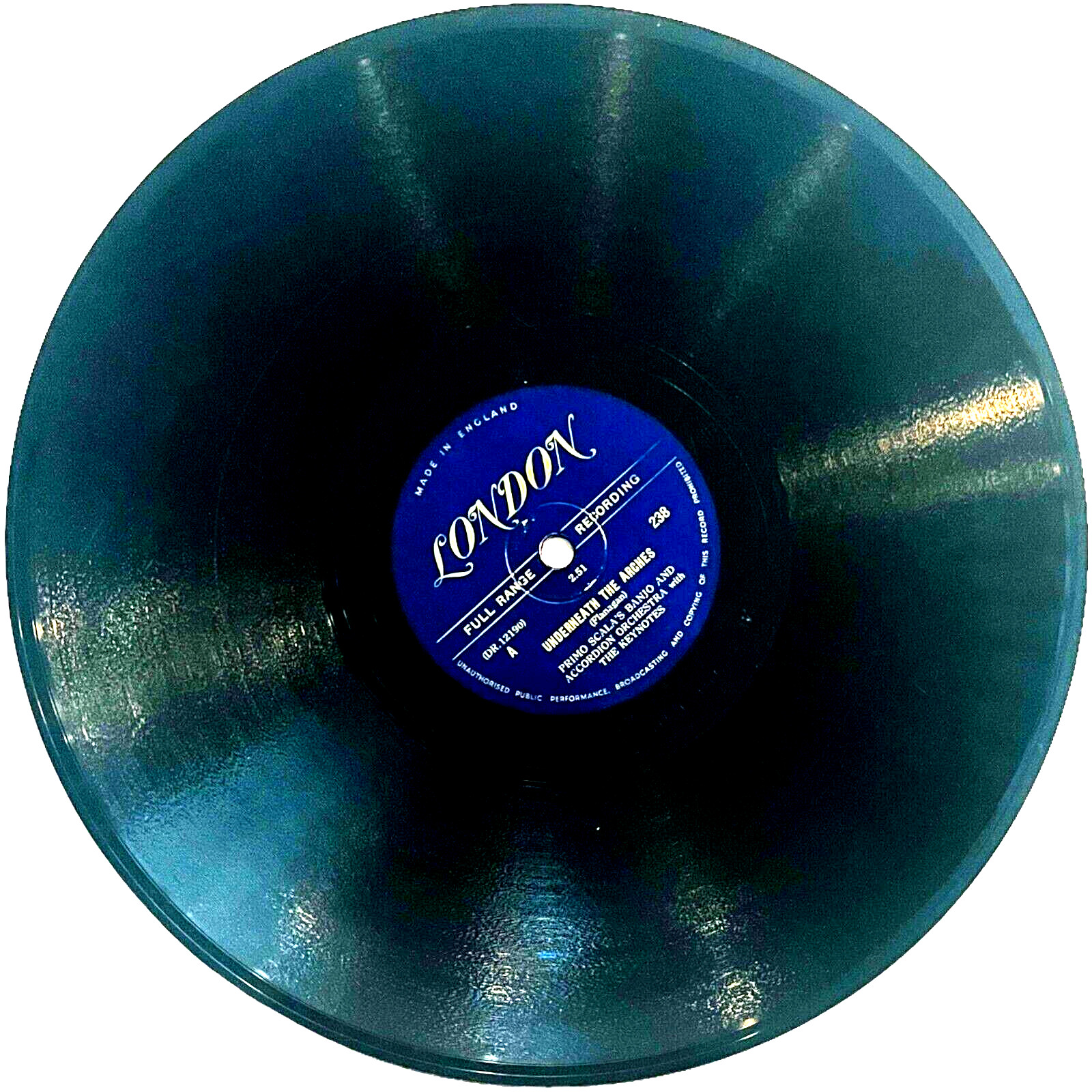 Primo Scala Banjo - Underneath The Arches / Side By Side - London Record 238