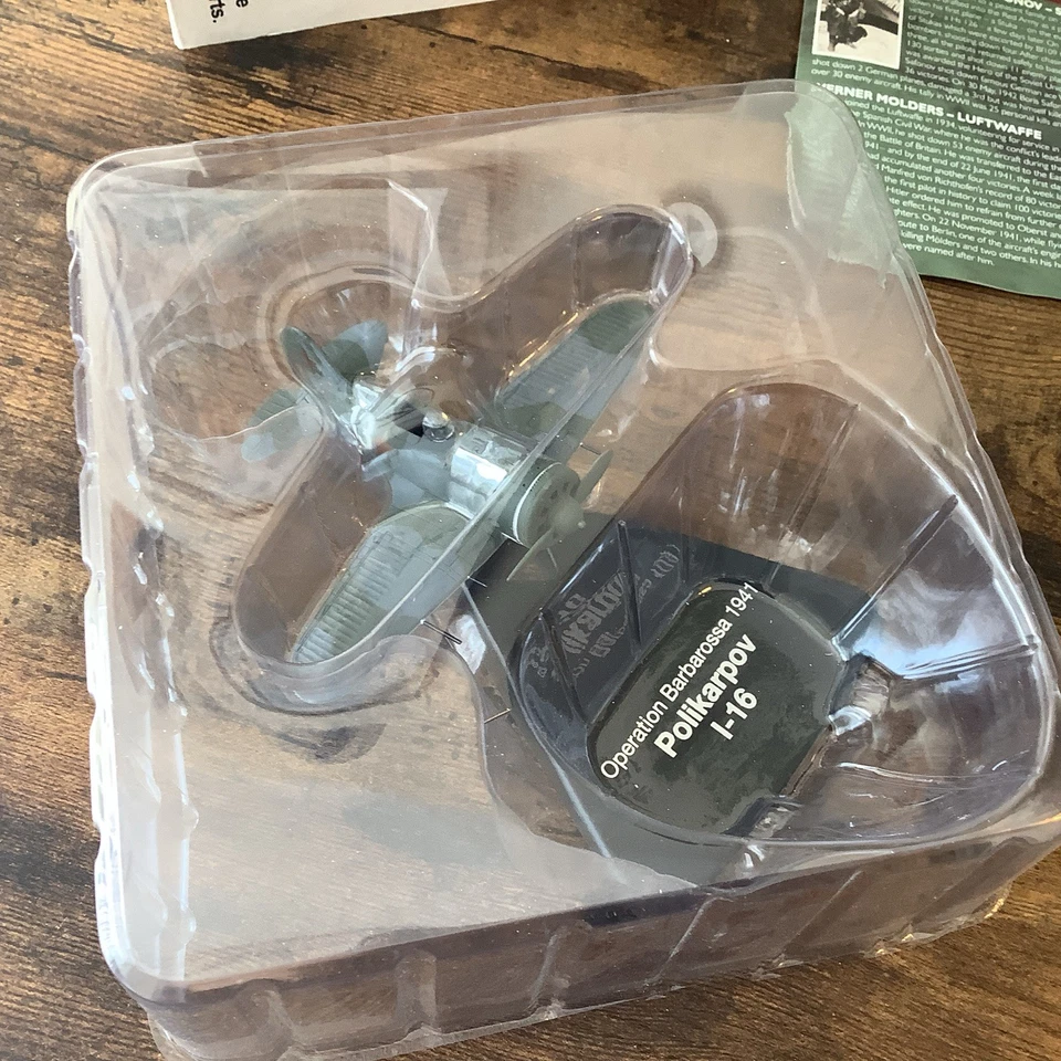 Atlas Editions 15cm Long 4909330 - Polikarpov I16 Operation Barbarossa 1941 - Image 3 of 4