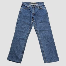 VTG Harley Davidson womens high waist straight denim jeans UK 6