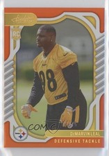 2022 Panini Absolute Rookies Spectrum Orange 72/75 DeMarvin Leal #157 fm0