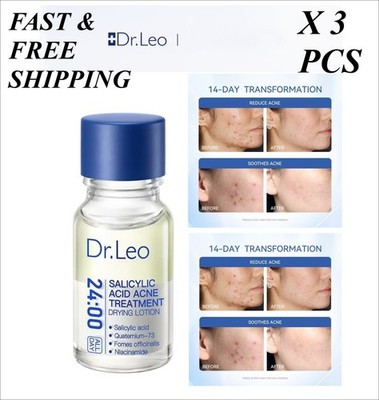 Dr.Leo Acne Essence Salicylic Acid Anti-acne Serum Lighten Acne Scars acne NEW